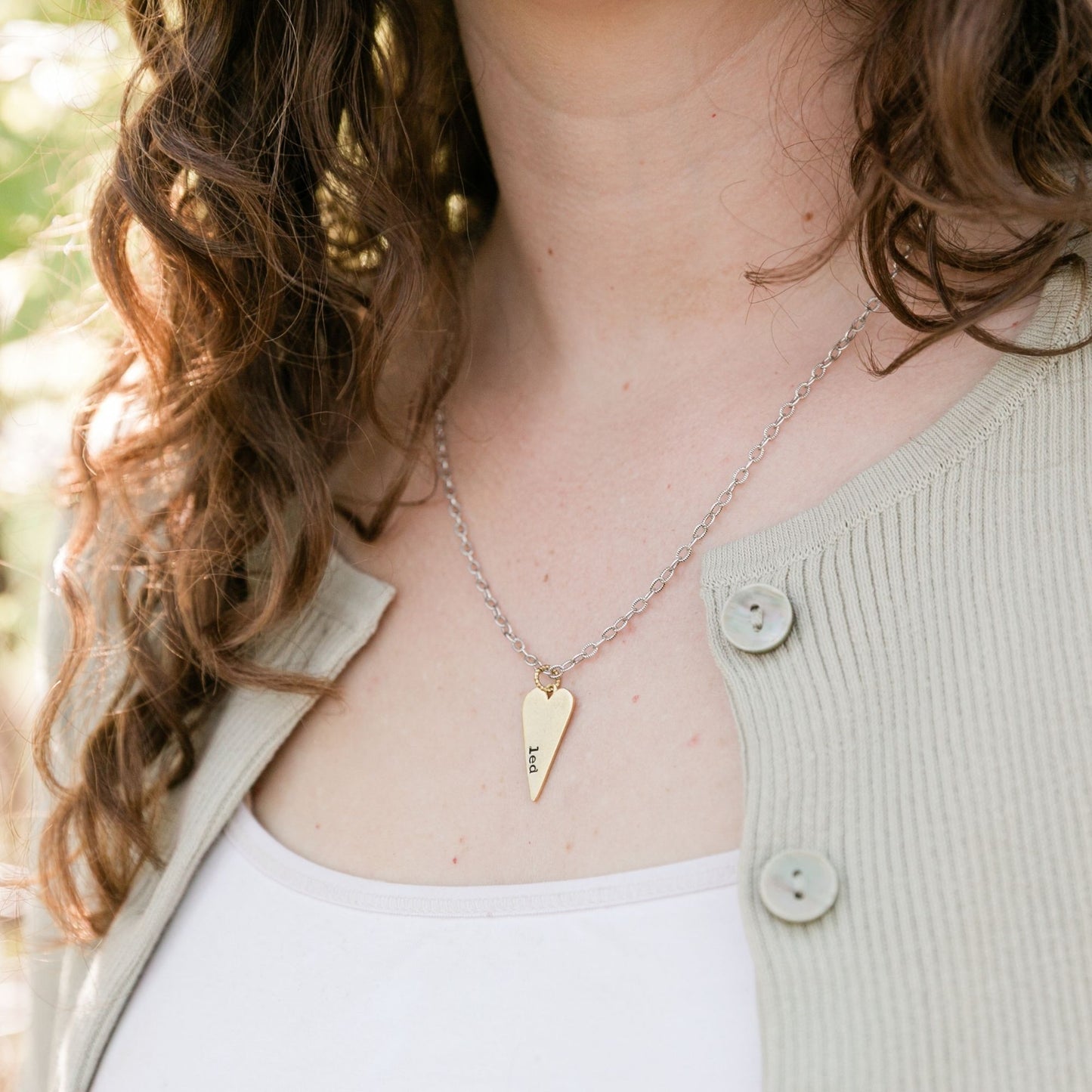 "Led by His Voice" Necklace