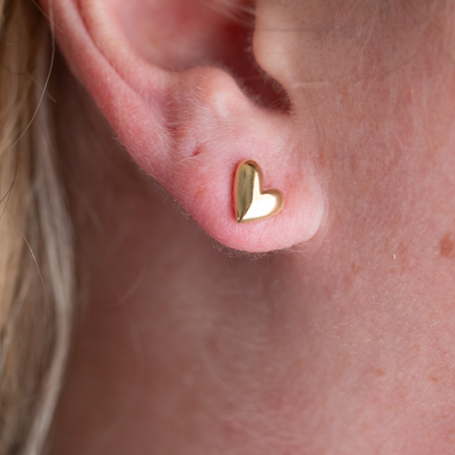 Heaven Inspired Stud Earrings | Gold