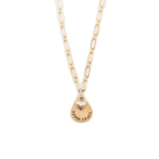 "Speak Truth in Love" Necklace