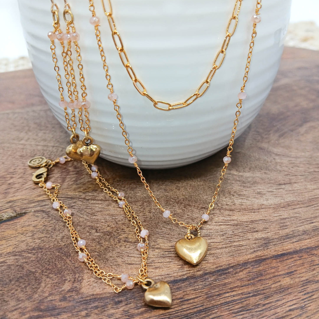 A Mother's Heart Bracelet