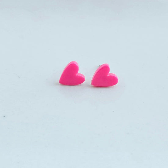 Purity & love Heart earrings