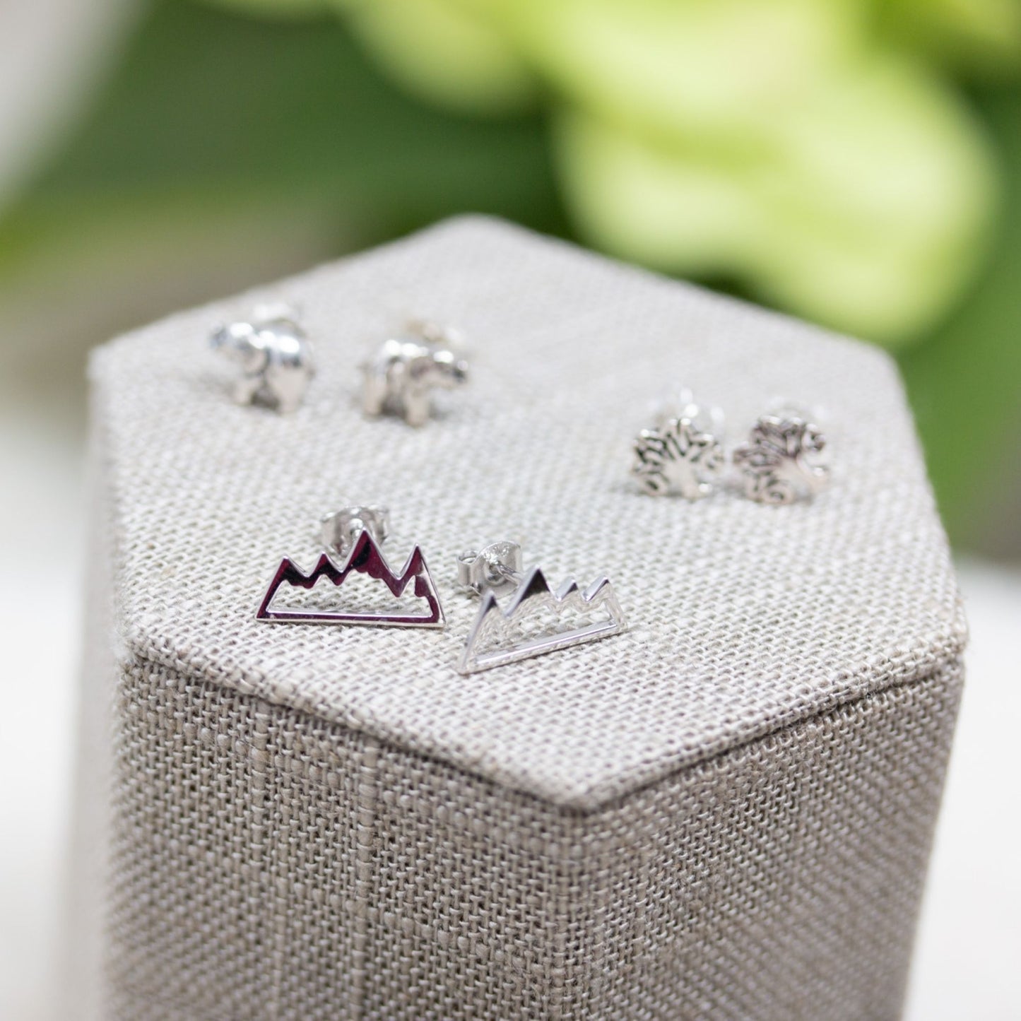 Heaven Inspired Stud Earrings | Sterling Silver