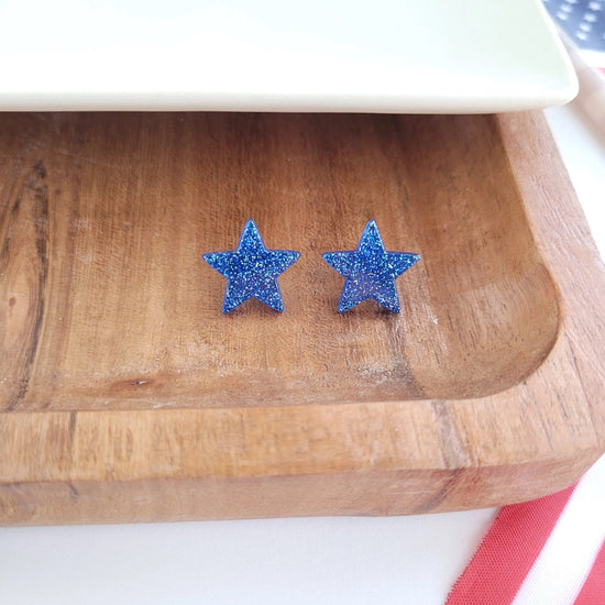 Heaven Inspired Favor Star Stud Earrings