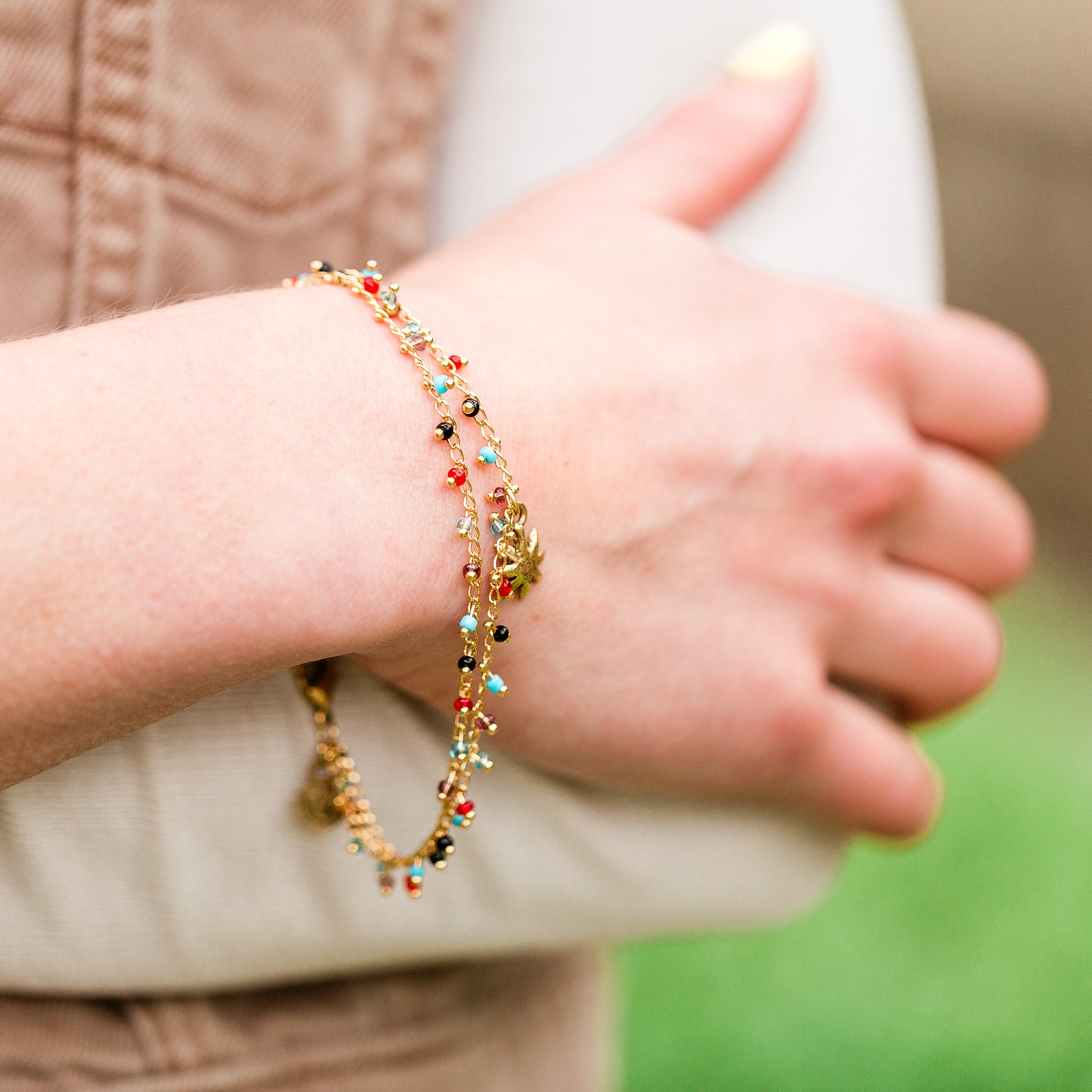 Heaven Inspired Alabaster Bracelet