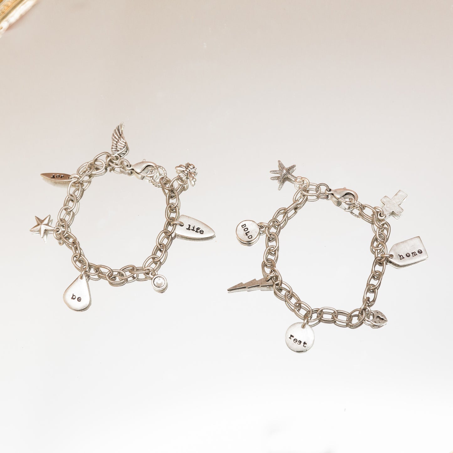 Heaven Inspired Cassia Bracelet - Silver