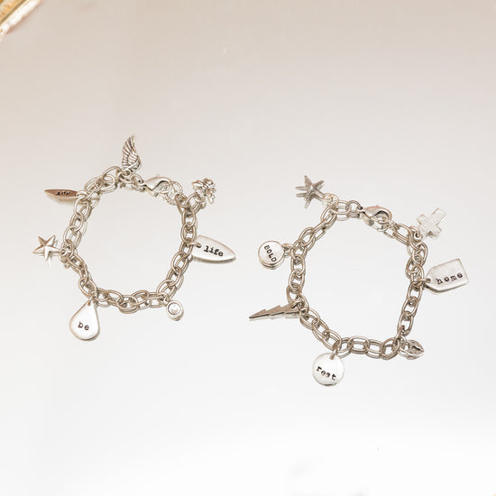 Heaven Inspired Cassia Bracelet - Silver