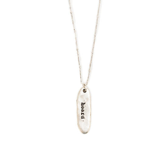 Heaven Inspired Ephraim Necklace - Silver