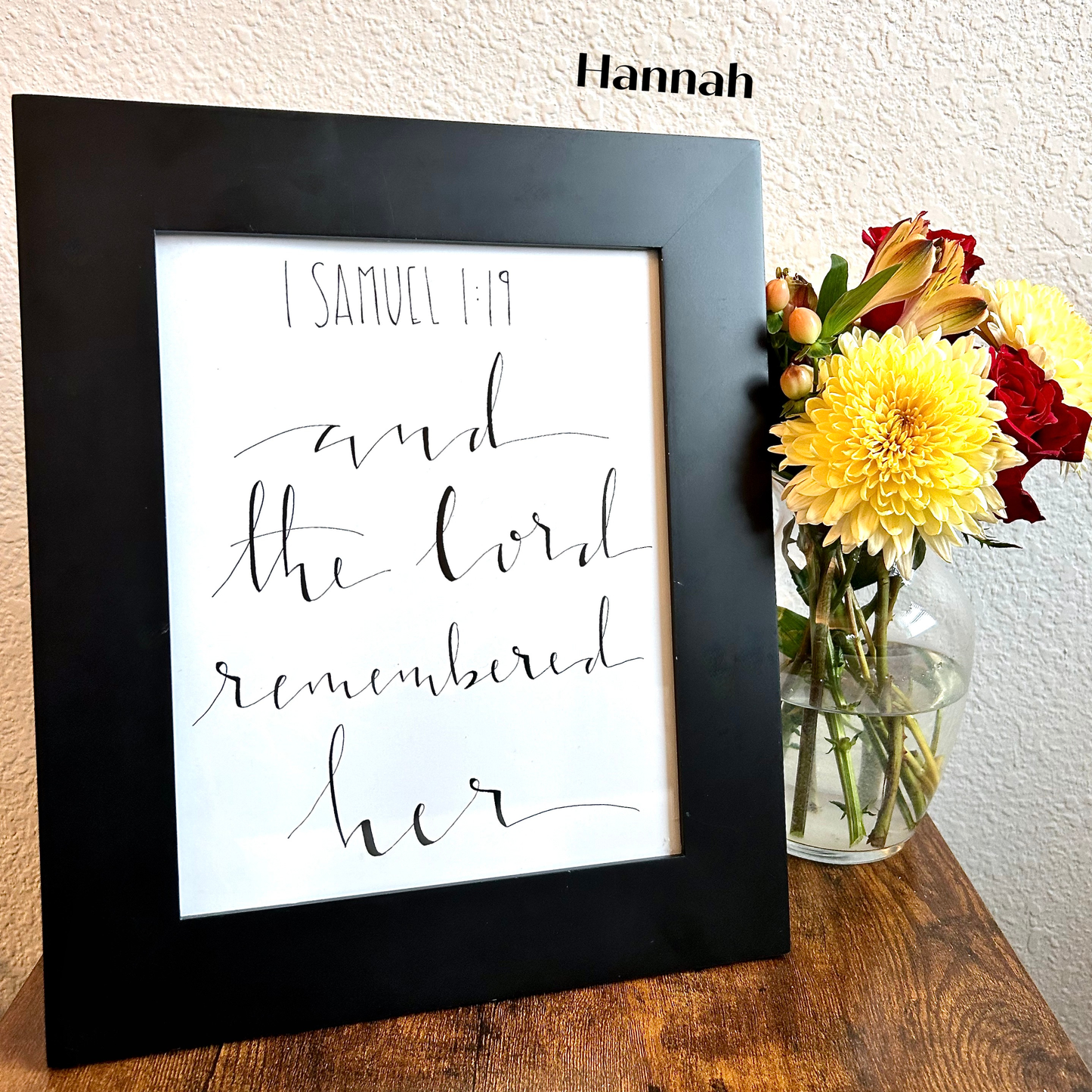 Hand-Lettered Scripture Prints