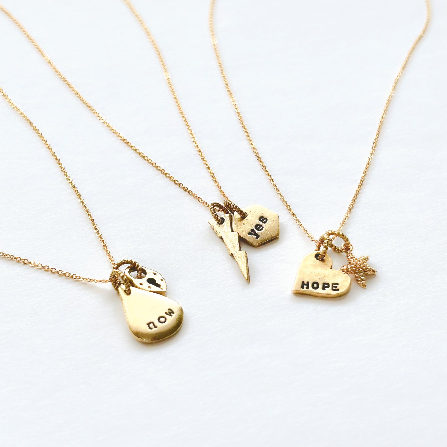 Heaven Inspired Soco Necklace - Gold