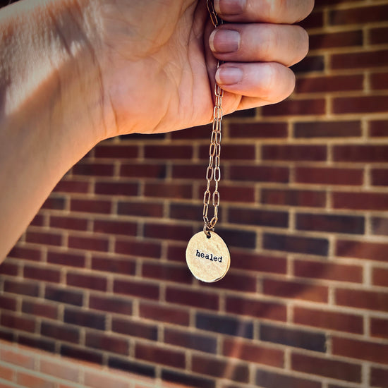 Healed Paperclip Necklace