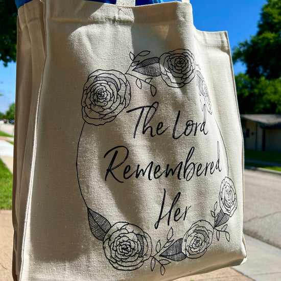 Heaven Inspired Canvas Tote