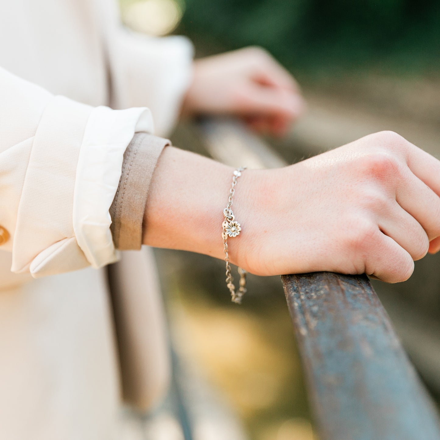 Heaven Inspired Cana Bracelet - Silver