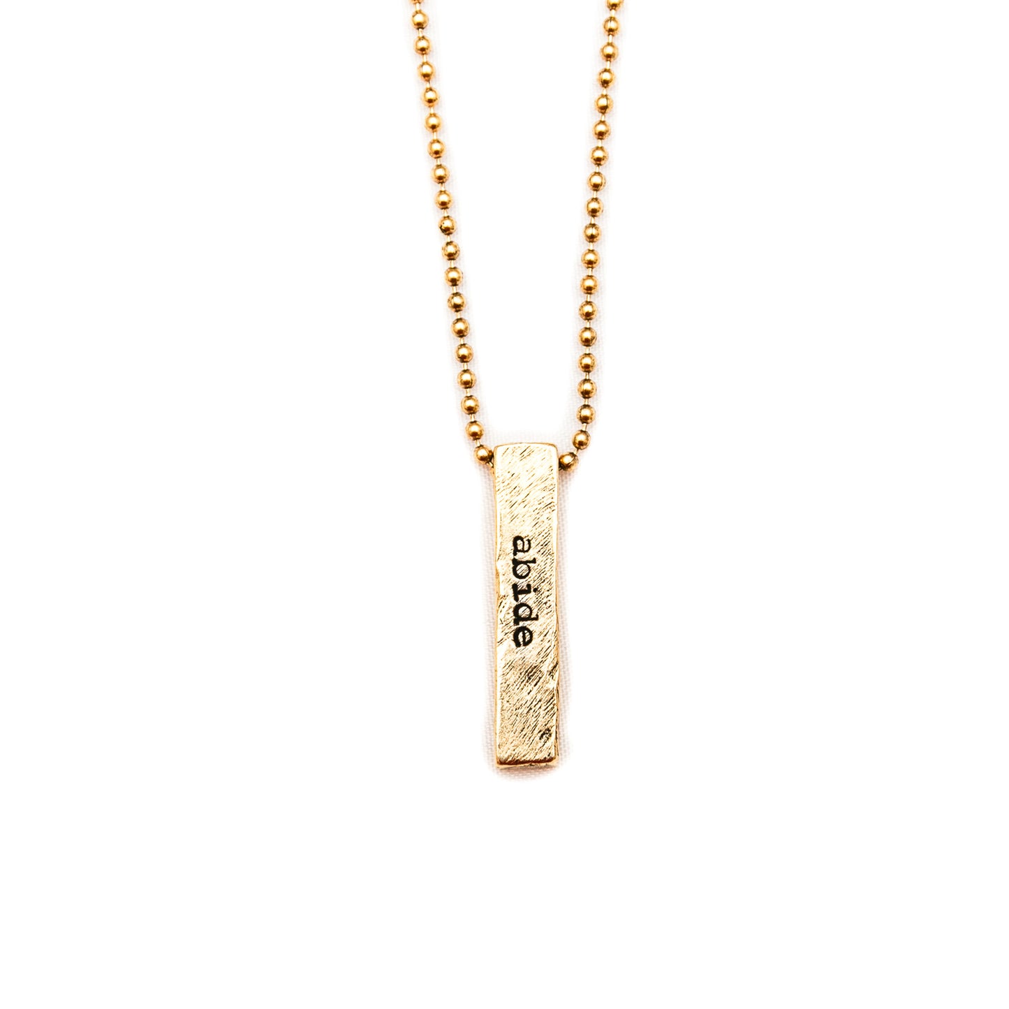 Heaven Inspired Cornerstone Necklace Men's - Gold