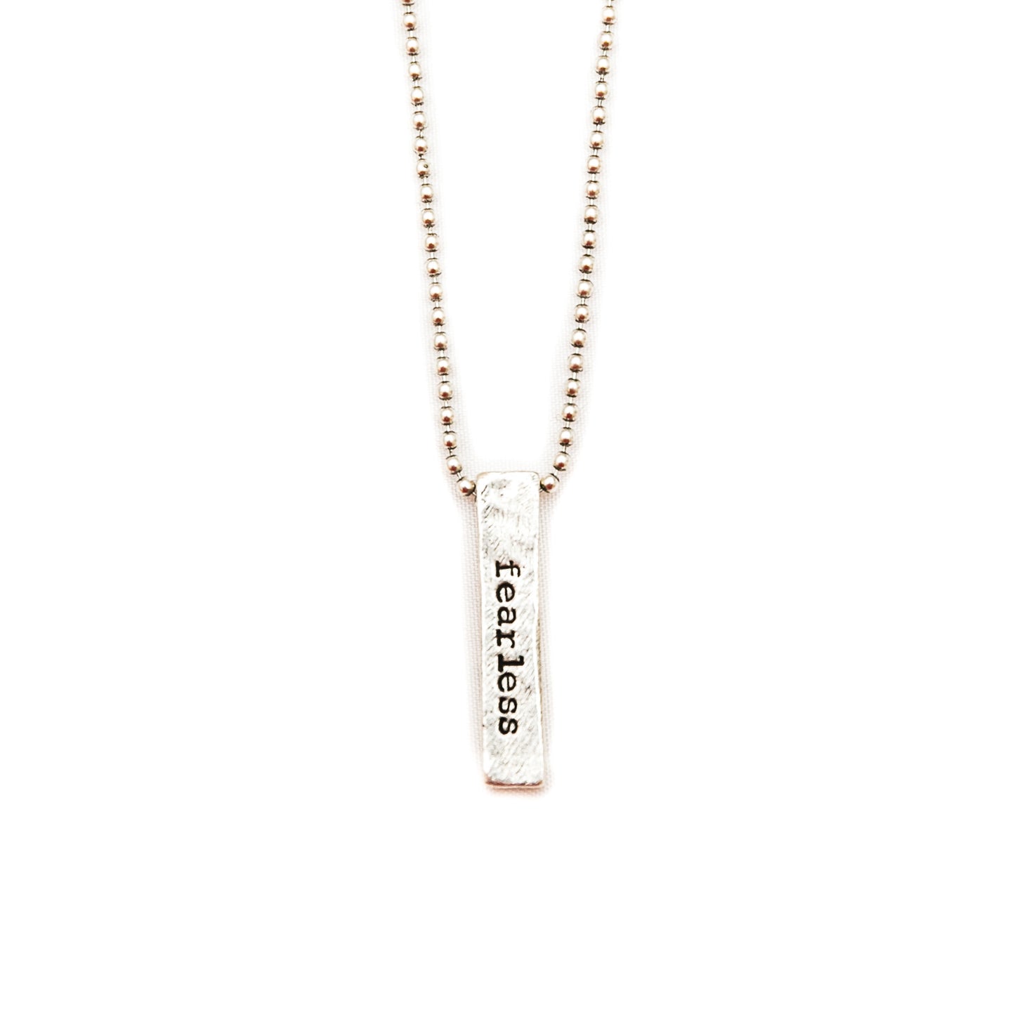 Heaven Inspired Cornerstone Necklace Men's - Silver