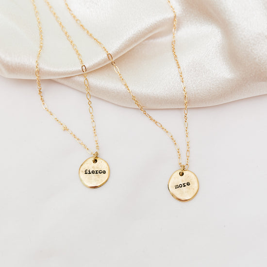 Heaven Inspired Emmaus Necklace - Gold