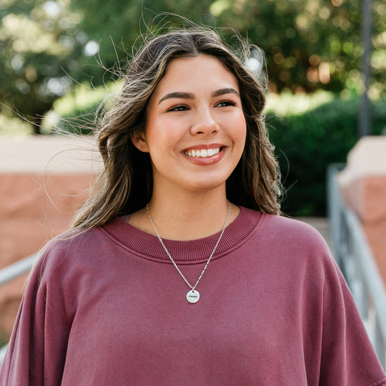 Heaven Inspired Emmaus Necklace - Silver