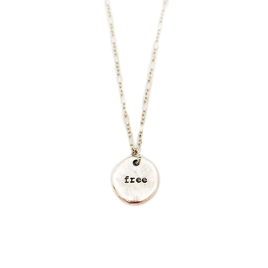 Heaven Inspired Emmaus Necklace - Silver