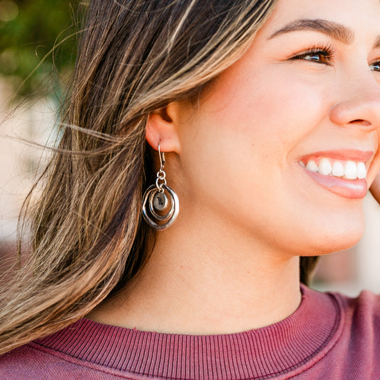 Heaven Inspired Keilah Earrings - Silver