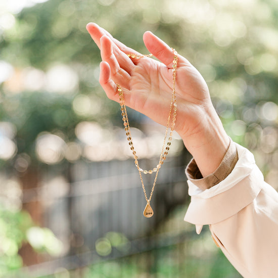 Heaven Inspired Lydia Layered Necklace - Gold