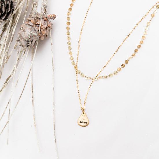 Heaven Inspired Lydia Layered Necklace - Gold