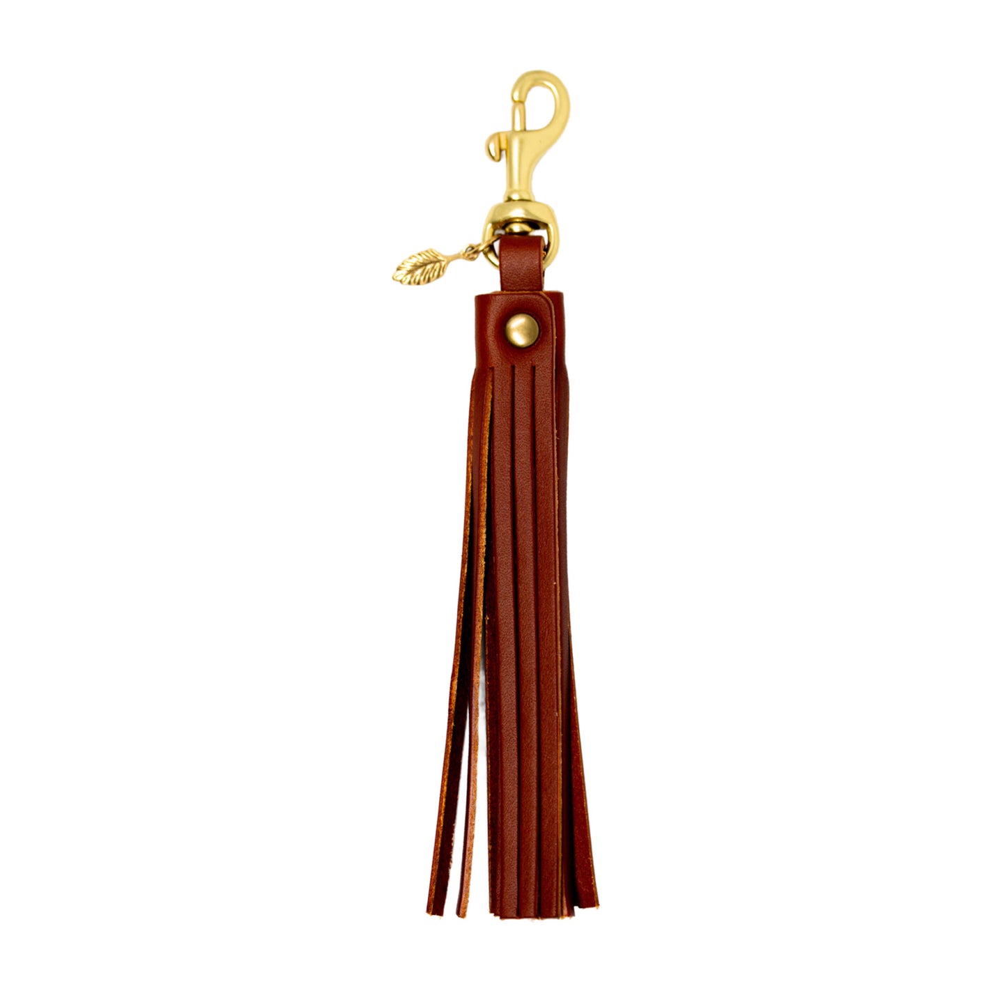 Heaven Inspired Leather Tassel Keychain