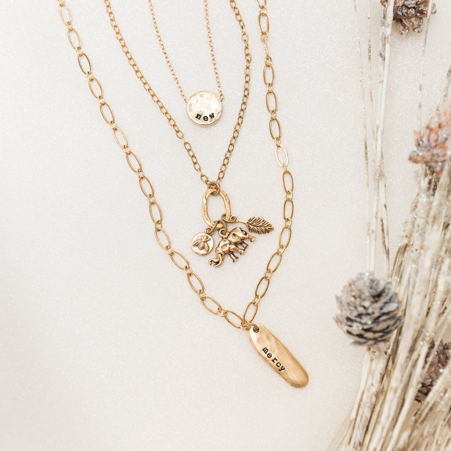 Heaven Inspired Zipporah Necklace - Gold