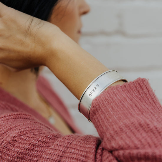 Heaven Inspired Gibeah Cuff - Silver