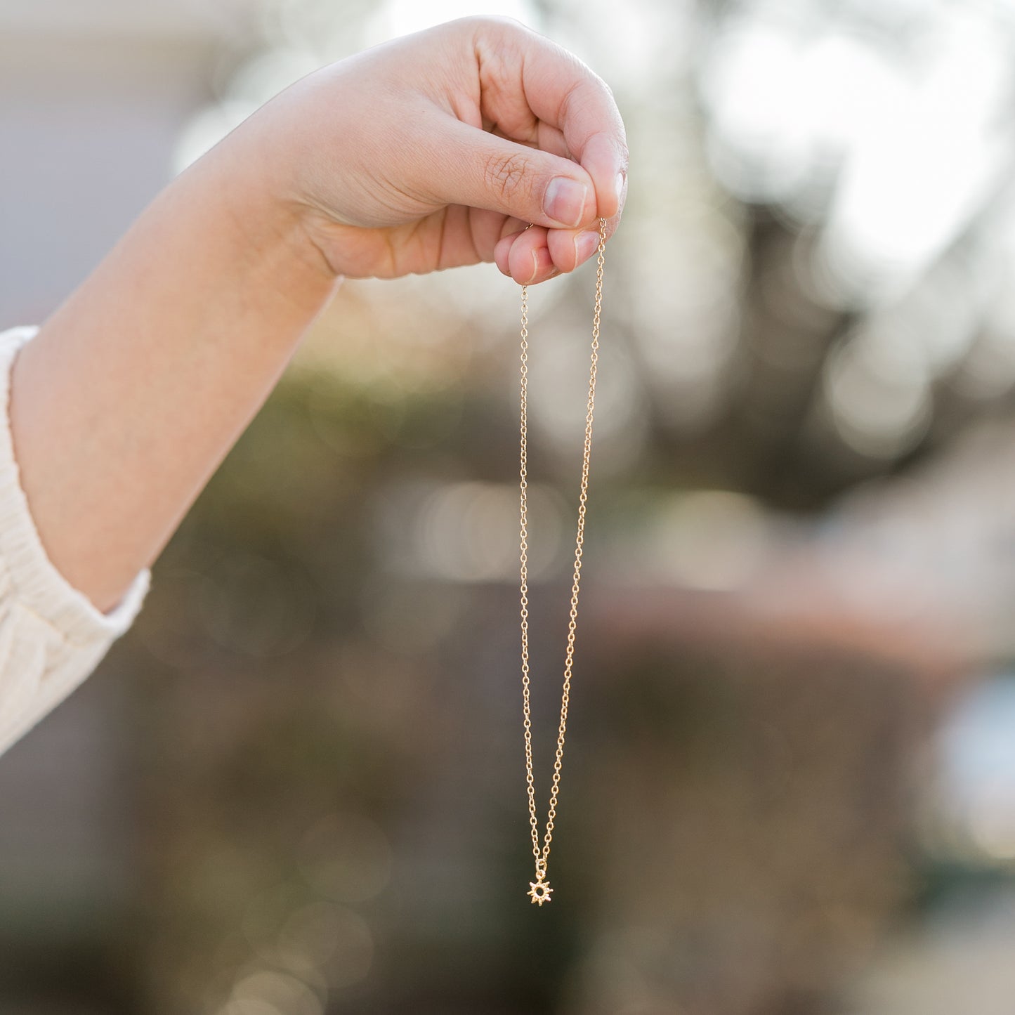 Heaven Inspired Becoming Necklace - Gold