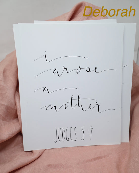 Hand-Lettered Scripture Prints