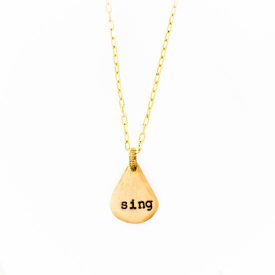 Heaven Inspired Elam Necklace - Gold