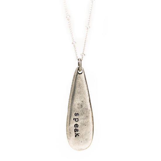 Heaven Inspired Eleasa Necklace - Silver