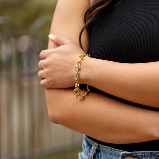 Heaven Inspired Jappa Bracelet - Gold