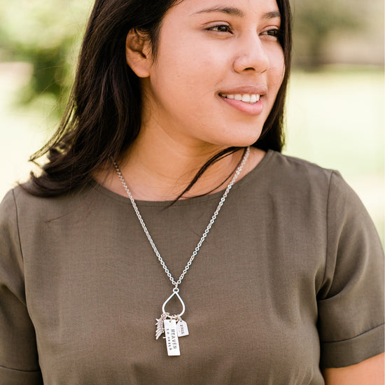 Heaven Inspired Phoenix Necklace - Silver